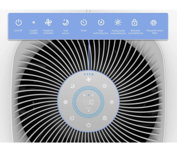 Levoit Oczyszczacz powietrza Core 600S - 1601429 - zdjęcie 11